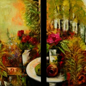 4 DIPTIXO ladi se mousama 80x60 1